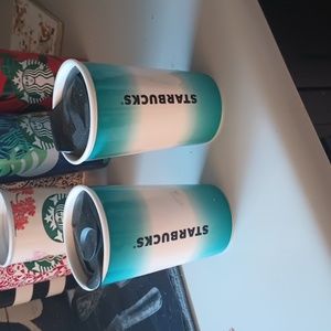 Starbucks mugs